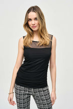 Load image into Gallery viewer, Mesh Sleeveless Fitted Top