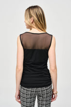 Load image into Gallery viewer, Mesh Sleeveless Fitted Top