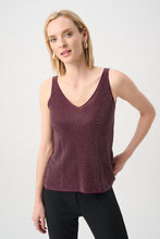 Load image into Gallery viewer, Metallic Knitted Camisole
