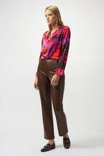 Load image into Gallery viewer, Satin Floral Print Top