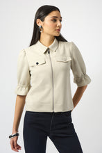 Load image into Gallery viewer, Scuba Suede Cropped Jacket