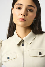 Load image into Gallery viewer, Scuba Suede Cropped Jacket