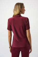 Load image into Gallery viewer, Satin Silky Knit Wrap Top