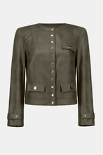 Load image into Gallery viewer, Foiled Faux Suede Jacket
