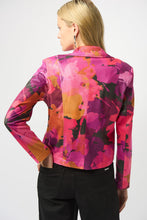 Load image into Gallery viewer, Faux Suede Abstract Jacket