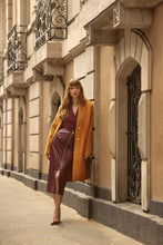 Load image into Gallery viewer, Leatherette Long Pencil Skirt