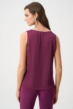 Load image into Gallery viewer, Satin V Neck Tank