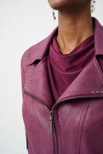 Load image into Gallery viewer, Foil Suede Fitted Jacket