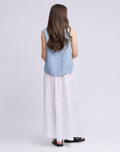 Load image into Gallery viewer, Lucia Tiered Linen Skirt