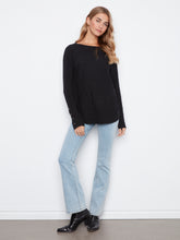 Load image into Gallery viewer, Knit Sweater with Lace Up Cuffs