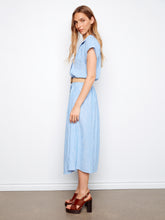 Load image into Gallery viewer, Striped Linen Blend Maxi Dress