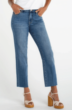 Load image into Gallery viewer, Kennedy Crop Denim with Blind Hem