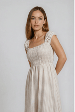 Load image into Gallery viewer, Liora Midi Striped Dress