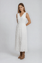 Load image into Gallery viewer, Pascale Silky Button Front Dress