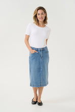 Load image into Gallery viewer, Janine Denim Skirt
