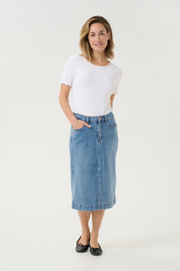 Janine Denim Skirt