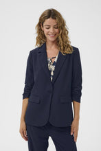 Load image into Gallery viewer, Cocamania 3/4 sleeved Navy Blazer
