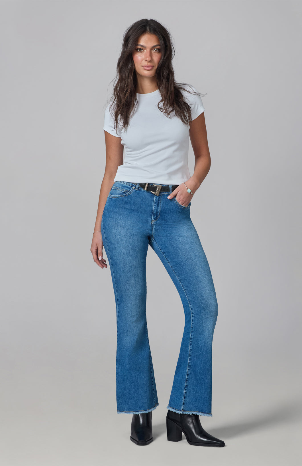 Alice High Rise Flare Jeans