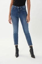 Load image into Gallery viewer, Cropped Jeans with Rolled Hem
