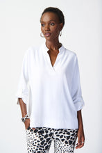 Load image into Gallery viewer, Woven Top with Dolman Sleeves
