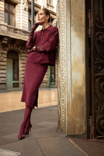 Load image into Gallery viewer, Sweater Knit Midi Skirt
