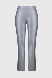 Metallic Denim Pants