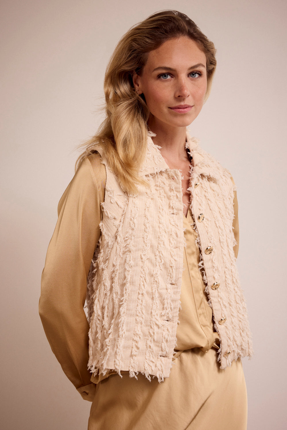 Fancy Frilled Vest