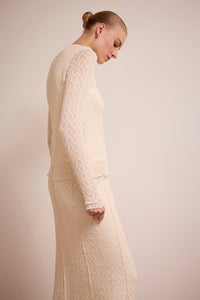 Stretch Laced Skirt