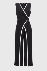 Silky Knit Sleeveless Culotte Jumpsuit