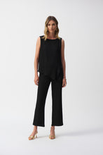 Load image into Gallery viewer, Seersucker Asymmetrical Sleeveless Top
