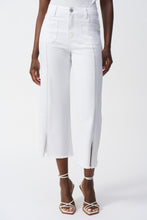 Load image into Gallery viewer, Culotte Jeans with embellished front seam
