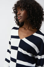 Load image into Gallery viewer, Striped Sweater Knit Pullover
