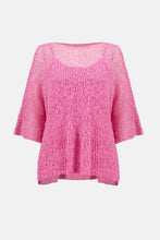 Load image into Gallery viewer, Chanille Sweater Open Stitch
