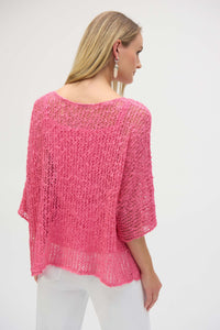 Chanille Sweater Open Stitch