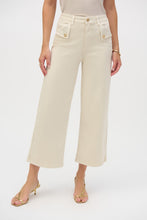 Load image into Gallery viewer, Greige Stretch Culotte Jeans
