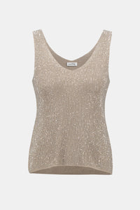 Metallic Knitted Cami