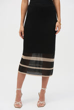 Load image into Gallery viewer, Sweater Knit Striped Skirt
