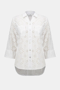 Cotton Eyelet Blouse