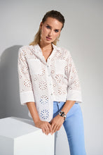 Load image into Gallery viewer, Cotton Eyelet Blouse
