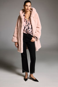 Satin Animal Print Blouse