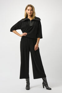 Silky Knit Culotte Jumpsuit