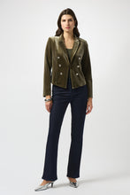Load image into Gallery viewer, Velvet Knit Fitted Blazer
