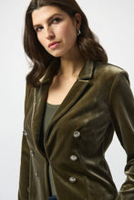 Load image into Gallery viewer, Velvet Knit Fitted Blazer
