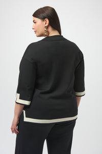 Sweater Knit Colour Block top