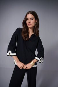 Sweater Knit Colour Block top