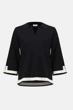 Load image into Gallery viewer, Sweater Knit Colour Block top

