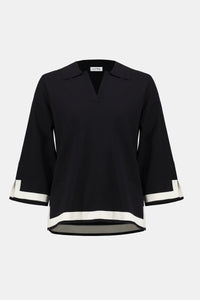 Sweater Knit Colour Block top