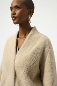 Feather Yarn Sweater Coat