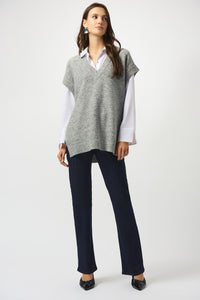 Sweater Knit Sleeveless Tunic