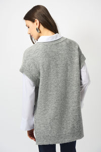 Sweater Knit Sleeveless Tunic